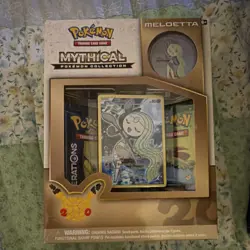 Pokemon Mythical Meloetta Collection Box English Promo Booster - Image 1
