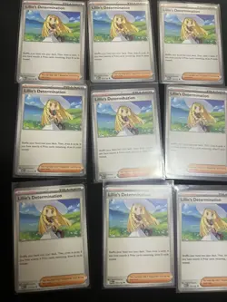 15x Lillie’s Determination 119/132 Mega Evolution ME01 Pokemon TCG - Image 2