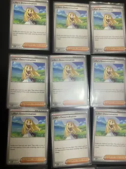 15x Lillie’s Determination 119/132 Mega Evolution ME01 Pokemon TCG - Image 3