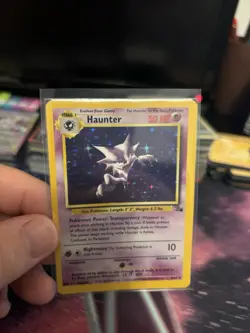 Haunter 6/62 1999 Fossil Unlimited Pokemon Card Vintage WOTC Holo Rare - Lp/Mp - Image 1