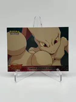 1999 Topps Pokemon Mewtwo Strikes Back #1 Super Psychic Pokemon Promo Holo Foil - Image 1