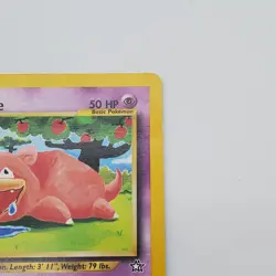 Pokemon Neo Genesis 1st Edition Slowpoke 73/111 Non Holo - MP/LP - Image 3