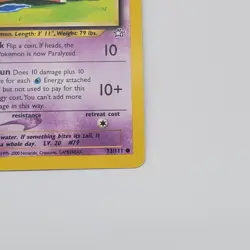 Pokemon Neo Genesis 1st Edition Slowpoke 73/111 Non Holo - MP/LP - Image 4