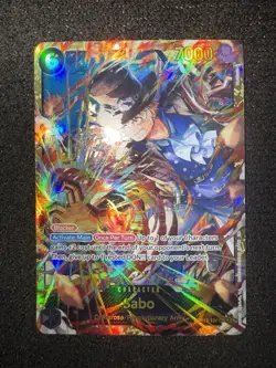 One Piece - Carrying on His Will - Sabo Alt Art - OP13-120 SEC - Image 1