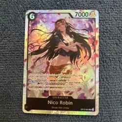 Nico Robin OP12-087 - One Piece TCG - Legacy of the Master - SR Foil NM English - Image 1