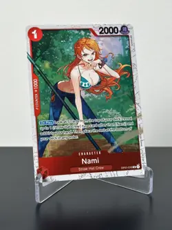 One Piece Nami OP01-016 Rare Ultra Deck Three Captains - Image 4