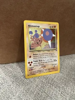 Hitmontop 3/75 Holo Rare Neo Discovery Pokemon Card - Image 2