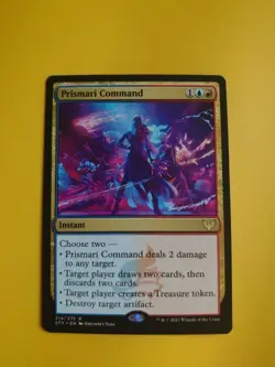 Prismari Command. Instant Rare STX Magic the Gathering Card. - Image 2