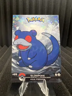 Slowpoke #79 - Cracked Ice Holo - Crystal Dark Black 2025 - Pokemon Card - Image 1
