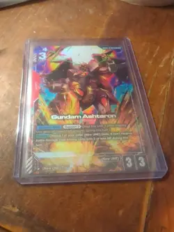 Gundam Ashtaron Gd02-040 R+ Alt Art Gundam Card Game NM - Image 1