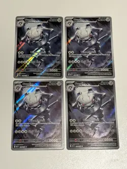 Steelix 150/132 Me01: Mega Evolution Holo 4 Card Lot - Image 1
