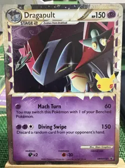 Dragapult Prime SWSH132 Promo Holo Card Sword & Shield Promo Cards NM Condition - Image 1