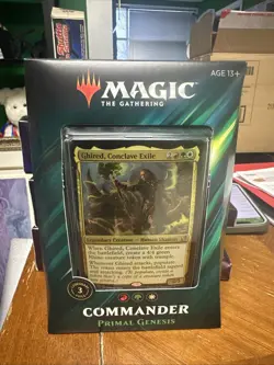 Magic: the Gathering Commander 2019 Primal Genesis Preconstructed Theme Deck... 630509892495 - Image 1