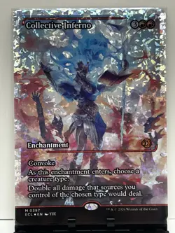 Collective Inferno (Showcase) (Fracture Foil) Lorwyn Eclipsed Foil - Image 1