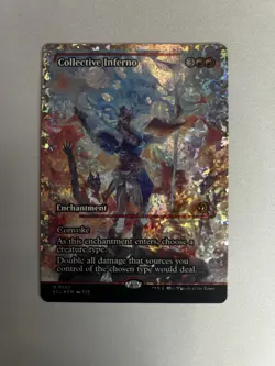 Collective Inferno (Showcase) (Fracture Foil) Lorwyn Eclipsed Foil - Image 2