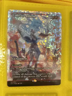 Collective Inferno (Showcase) (Fracture Foil) Lorwyn Eclipsed Foil - Image 3