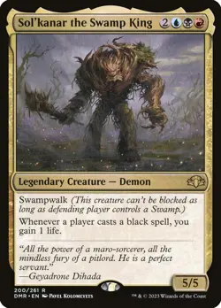 [MTG] Sol'kanar the Swamp King (Foil) (200) (DMR) NM - Image 1