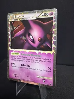 Espeon Prime 81/90 Undaunted Holo Rare Pokemon TCG Card - Image 3