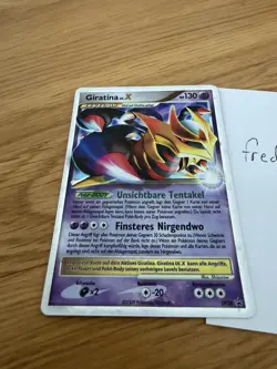 Pokemon Girantina LV.X DP38 2009 Black Star Promo Holo Deutsch - Image 2