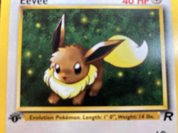 Pokemon Team Rocket 1st Edition Eevee 55/82 Excellent Condition - Image 2