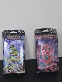 Lot of 2 Pokemon TCG V Battle Deck Deoxys V & Zeroara V Brand New Sealed - Image 1