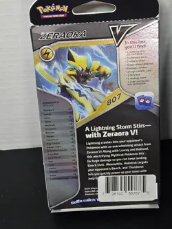 Lot of 2 Pokemon TCG V Battle Deck Deoxys V & Zeroara V Brand New Sealed - Image 3