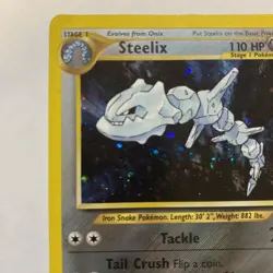 2000 Pokemon Neo Genesis Steelix Holo #15/111 - Image 4
