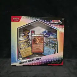 LOT OF 5 Pokemon TCG Prismatic Evolutions Poster Collection Box Sealed - Image 1