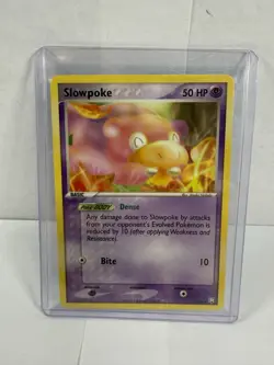 Pokemon Slowpoke 76/109 Team Rocket Returns Non Holo Common - Image 1
