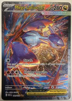 Pokemon TCG: Mega Latias ex 181/132 - Me01: Mega Evolution Holo - Image 1