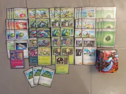 Mega Venusaur Ex & Meganium - Pokemon TCG Custom Meta Decks Sleeved W/ Deckbox - Image 1