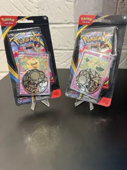 Pokemon TCG: Phantasmal Flames Single Pack Blister Set - Cottonee & Whimsicott - Image 1