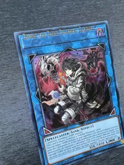 YuGiOh! Dharc The Dark Charmer, Gloomy RA03 - Error Misprint Name Shift NM - Image 4