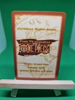 NM Mihawk Tashigi H30 Carddass One Piece Hyper Battle Bandai Tcg Ccg 2001 Japan - Image 2