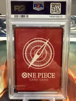 2025 ONE PIECE PROMOS PSA MAGAZINE EXCLUSIVE #001 SHANKS PSA 9 - Image 2