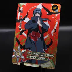 Itachi Uchiha NR-AR-018 Naruto Kayou Card TCG NM Ultra Rare - Image 1