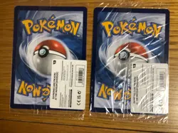 Pokemon En Promo Card Pikachu At The Museum Oversize Card x 2 New - Image 2