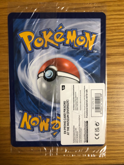 Pokemon En Promo Card Pikachu At The Museum Oversize Card x 2 New - Image 5
