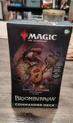 Magic The Gathering - Bloomburrow - Family Matters Commander Deck New & Sealed - Image 1