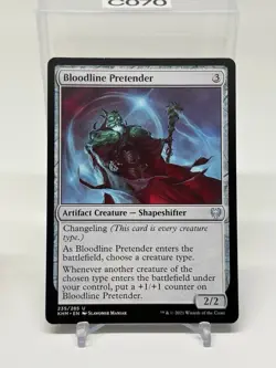 MTG Magic the Gathering Bloodline Pretender (235/285) Kaldheim - Image 1