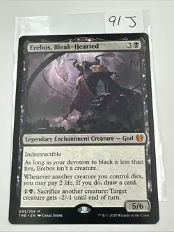 Erebos, Bleak-Hearted #93 (NM) Theros Beyond Death THB Magic MTG - Image 2