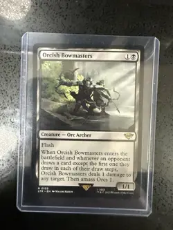 Wizards of the Coast Orcish Bowmasters Rare Creature MTG LOTR Set #103 - Image 1