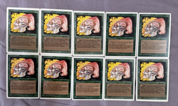 Llanowar Elves Revised Edition Lot (10) NICE- Magic the Gathering MTG RV - Image 1