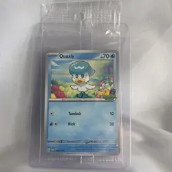 Pokemon First Class Promo SEALED Quaxly Sprigatito Fuecoco Indonesia - Image 4