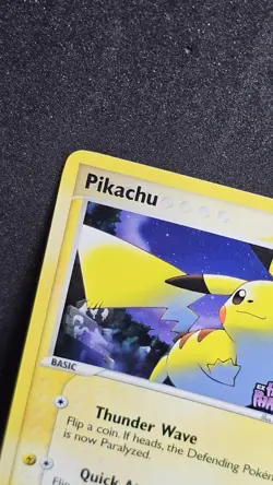 Pokemon Pikachu Card 78/110 EX Holon Phantoms Reverse Holo Stamped LP/EXC - Image 3