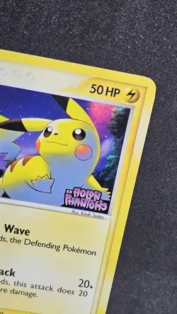 Pokemon Pikachu Card 78/110 EX Holon Phantoms Reverse Holo Stamped LP/EXC - Image 4