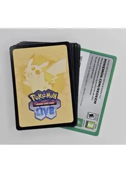 36x Pokemon TCG Online Live Mega Evolution Code Cards Ebay Message Delivery FAST - Image 1