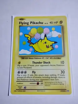 Pokemon - XY Evolutions - Flying Pikachu 110/108 NM - Image 1