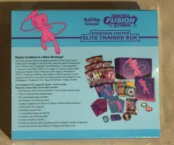 Pokemon TCG Fusion Strike ETB Pokemon Center Exclusive Factory Sealed New w Case - Image 3