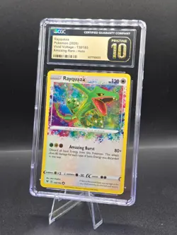 Pokemon Vivid Voltage Rayquaza Amazing rare 138/185 CGC Pristine 10 - Image 1